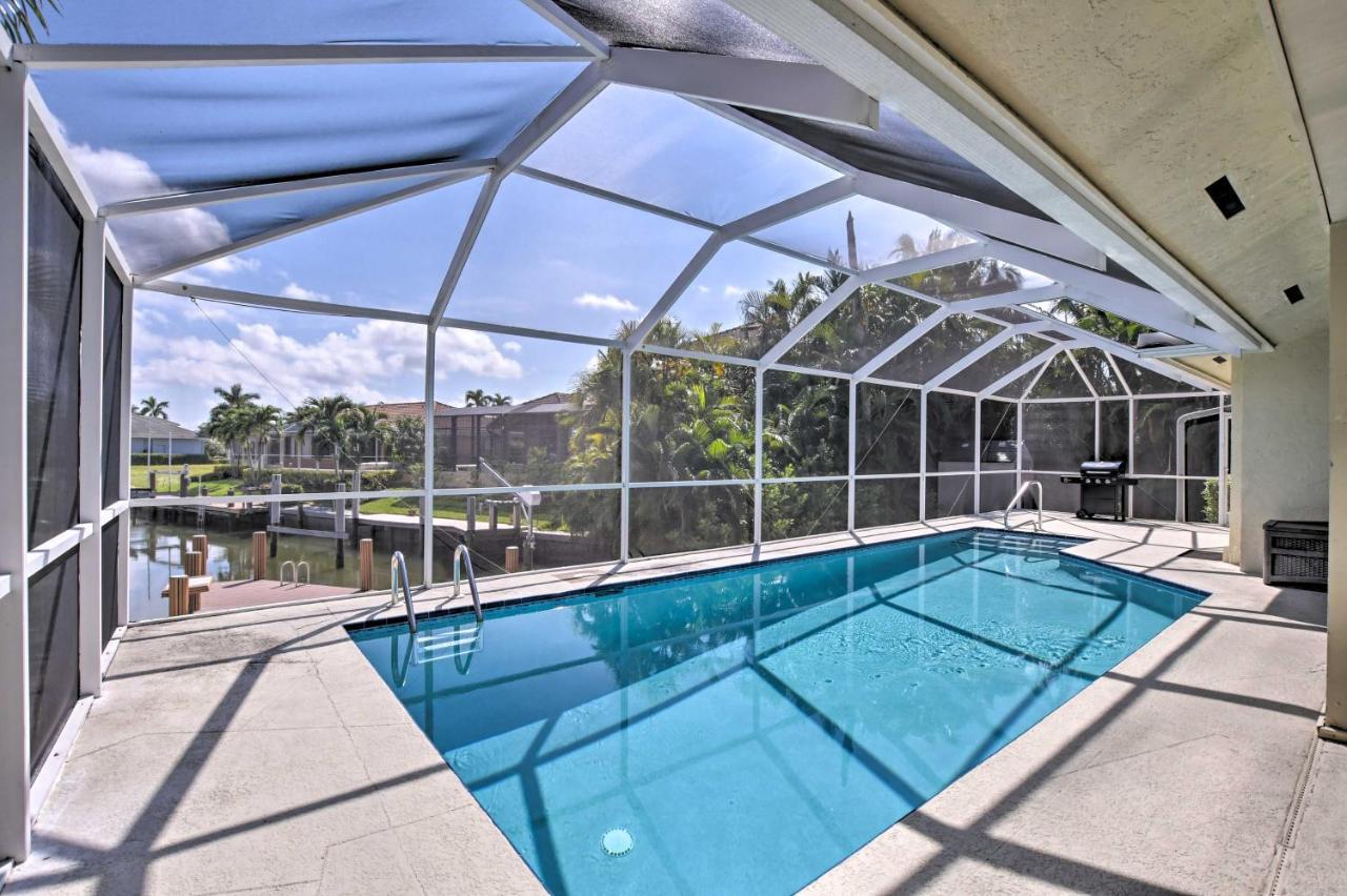 Canalfront Home With Private Saltwater Pool! Marco Island Dış mekan fotoğraf
